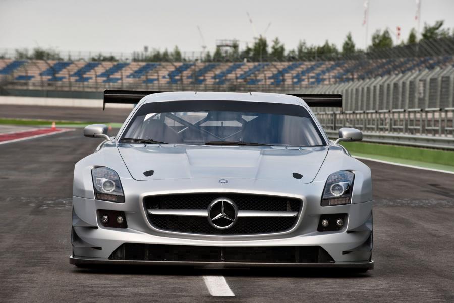 Mercedes-Benz SLS AMG GT3 Track Testing 2011 года  (фото 7 из 7)